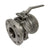 This ball valve is designed for industrial applications requiring reliable fluid control. The valve features a 4" flanged connection, ensuring a secure and leak-proof connection to pipes or equipment. Constructed from SS304 stainless steel, the valve offers excellent corrosion resistance and durability. The ball valve design allows for efficient flow control by rotating the internal ball, which can be easily operated using the valve handle.