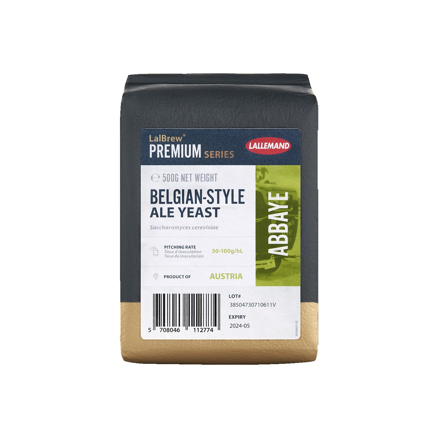 LalBrew Abbaye Belgian Style Ale Yeast (500g)