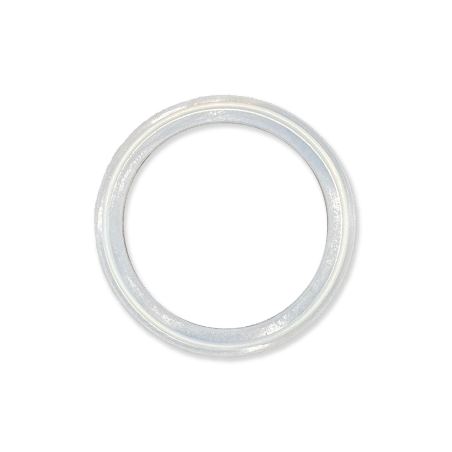 3" Tri-Clamp Gasket, Silicone, clear