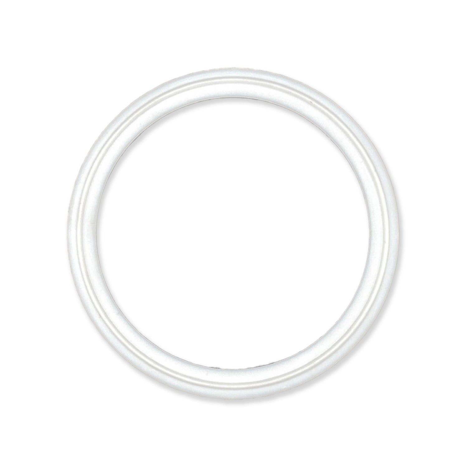 4" Tri-Clamp Gasket, PTFE, white