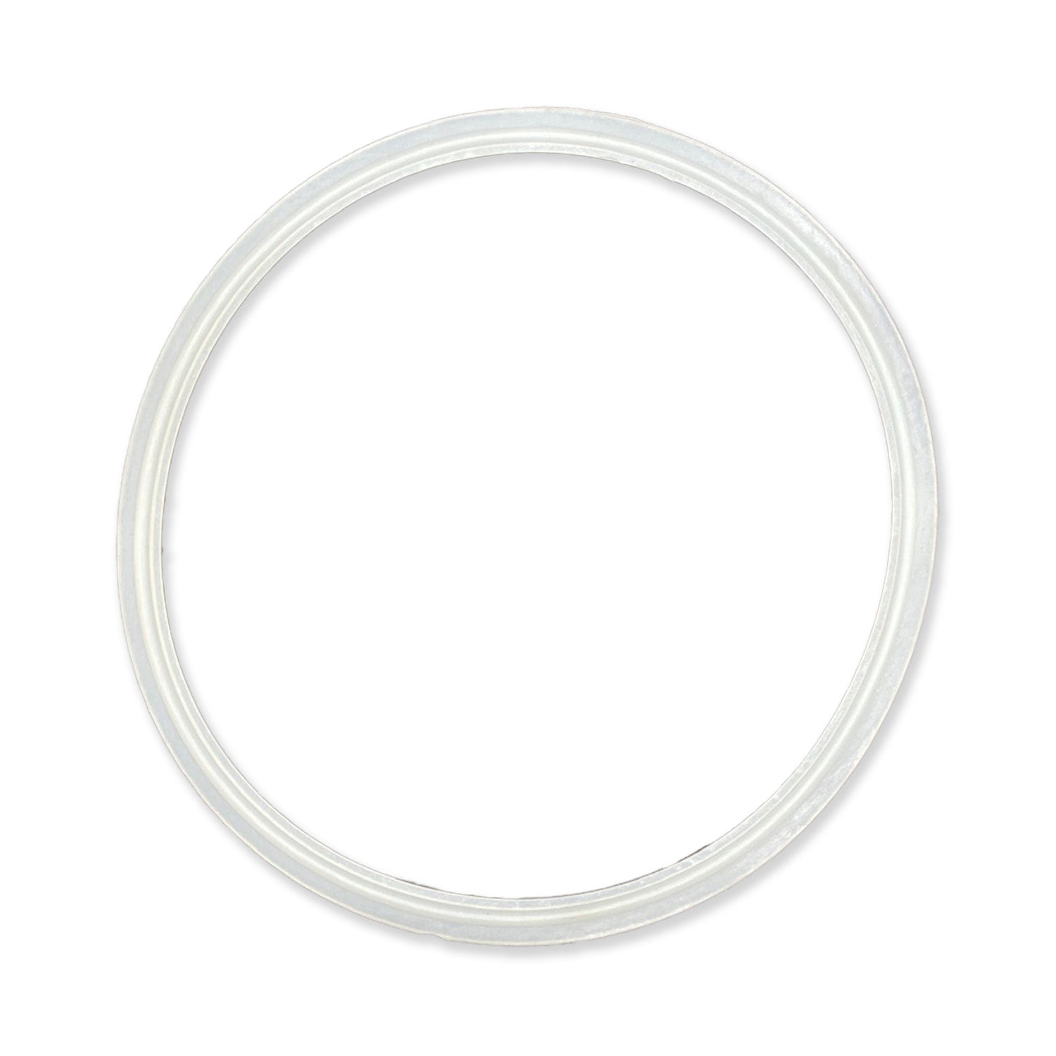 6" Tri-Clamp Gasket, Silicone, clear