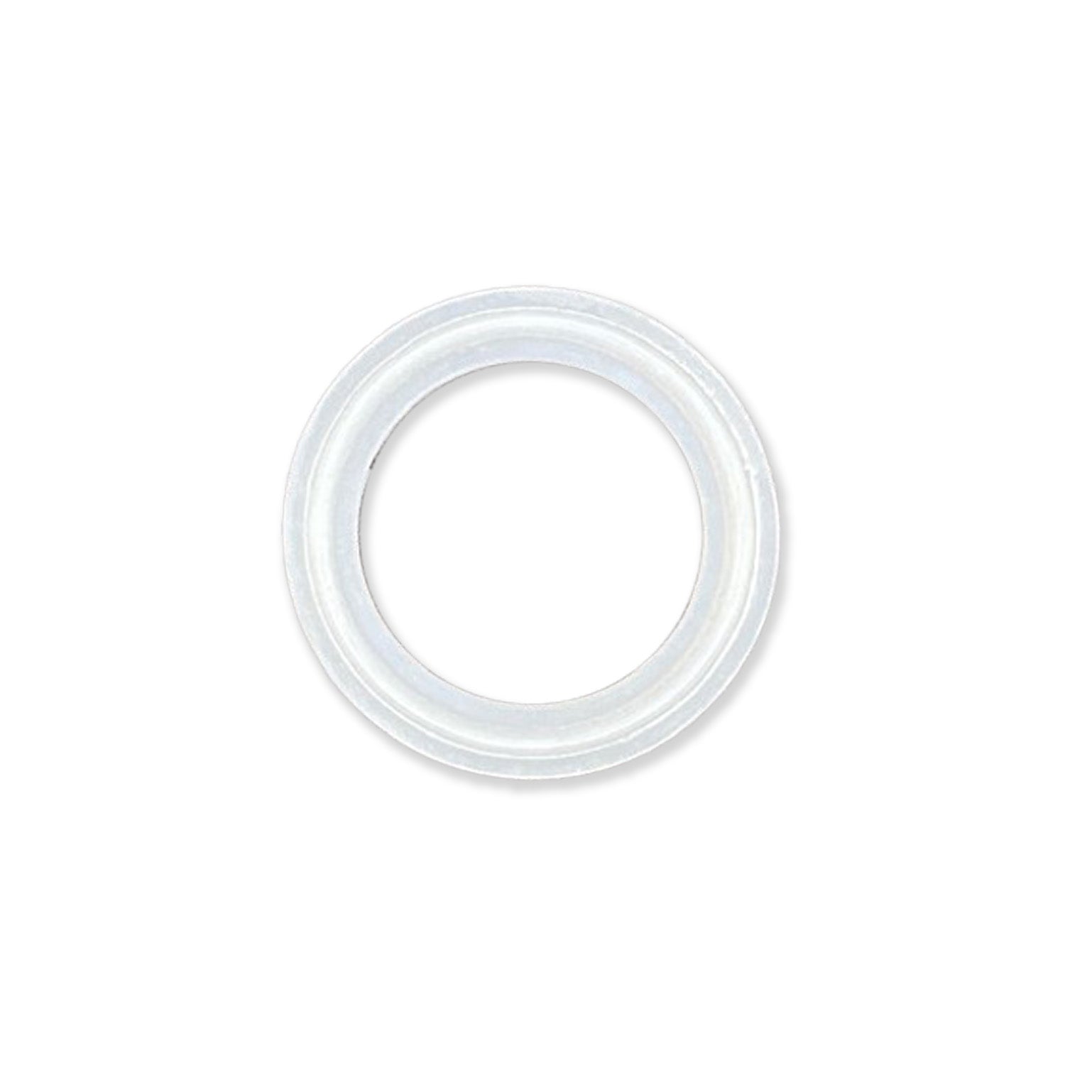 1.5" Tri-Clamp Gasket, Silicone, clear