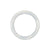 3" Tri-Clamp Gasket, Silicone, clear