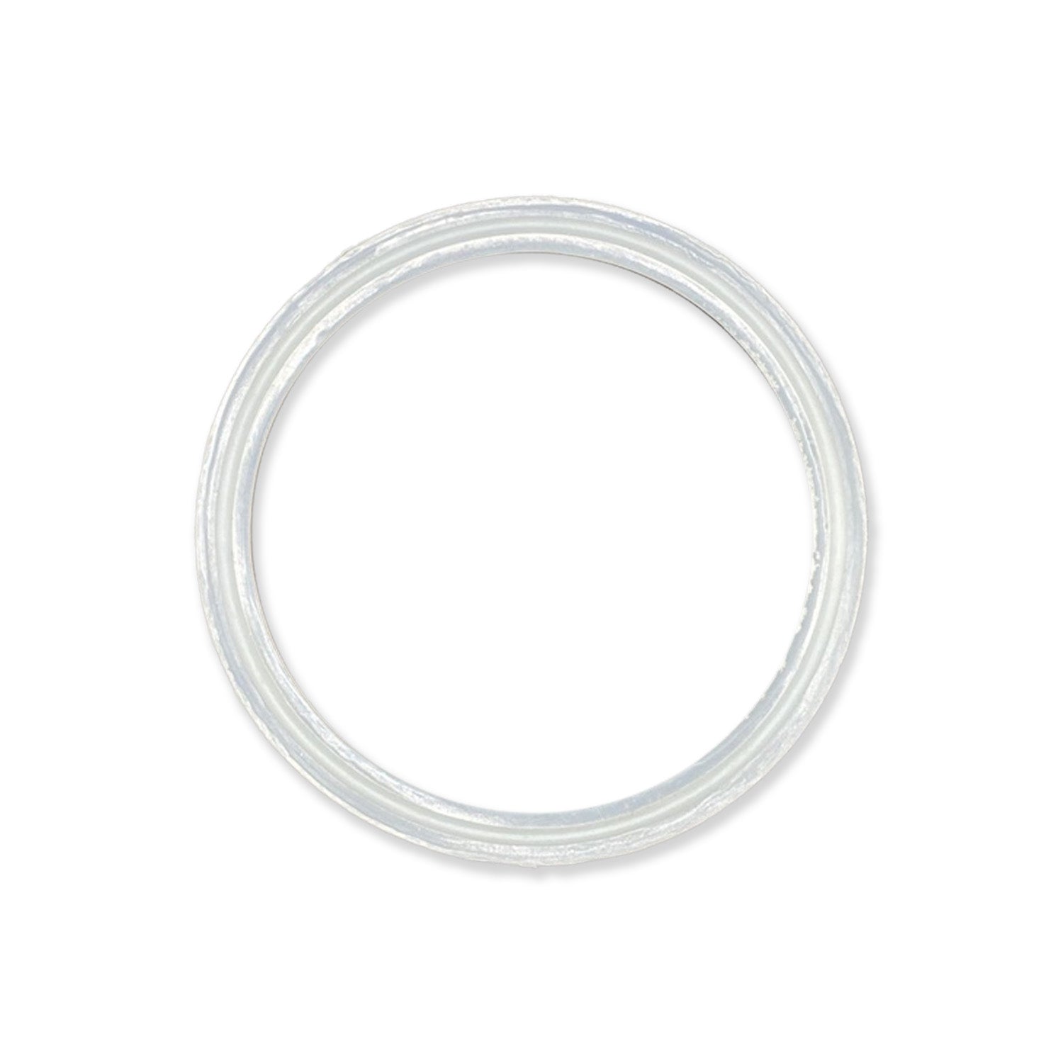 3.5" Tri-Clamp Gasket, Silicone, clear