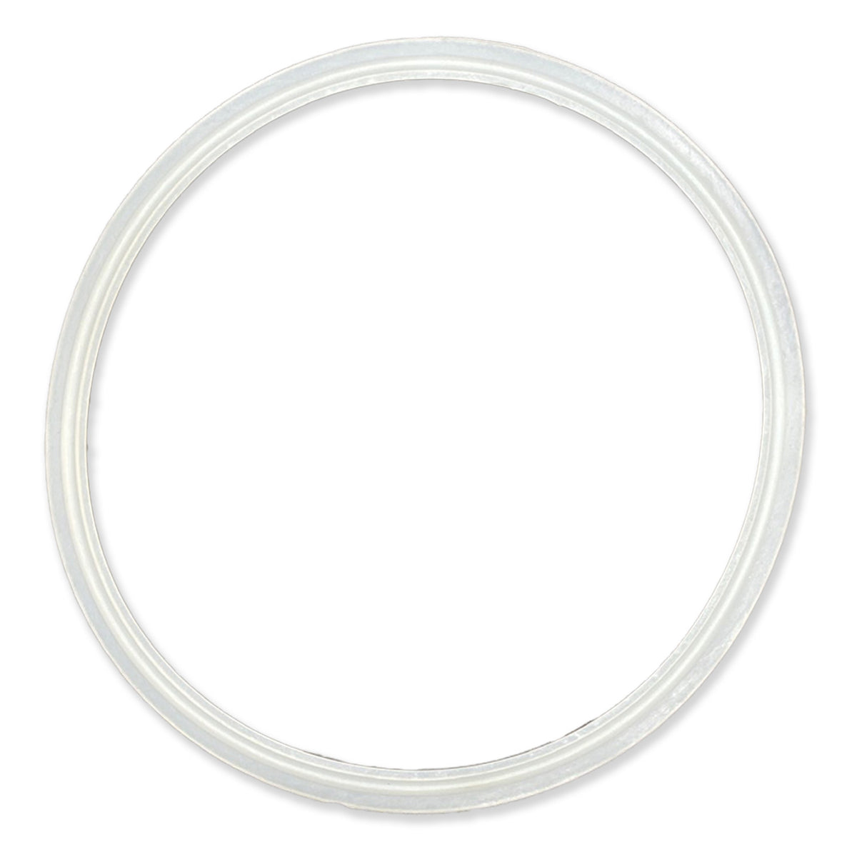 8&quot; Tri-Clamp Gasket, Silicone, clear