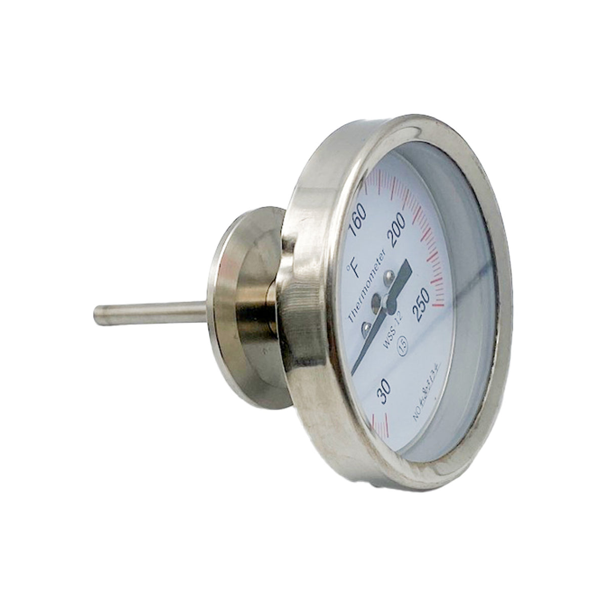 Temperature Gauge, 1.5&quot; TC, Heat Exchanger Outlet (30F-250F)