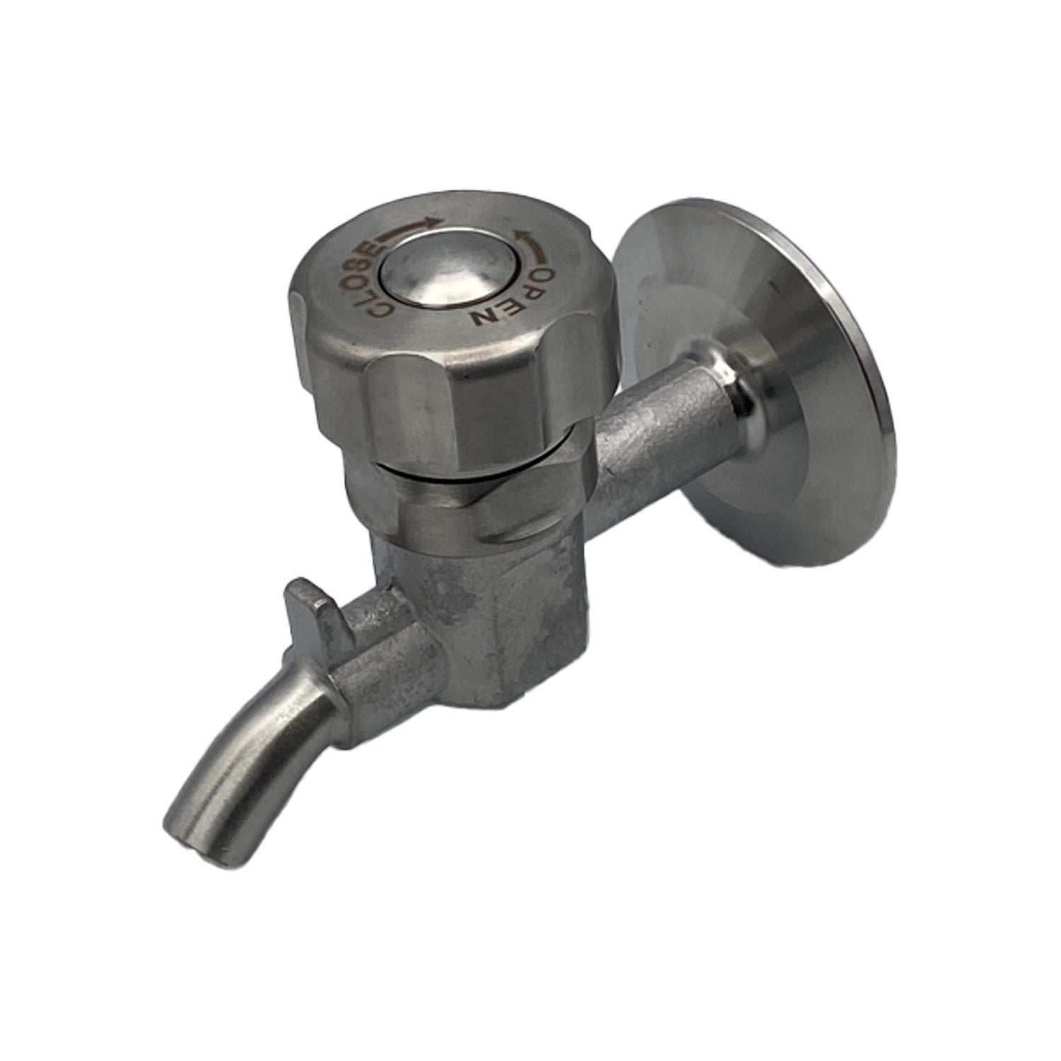 1.5" Perlick Sample Valve Tc Connection , SS 304