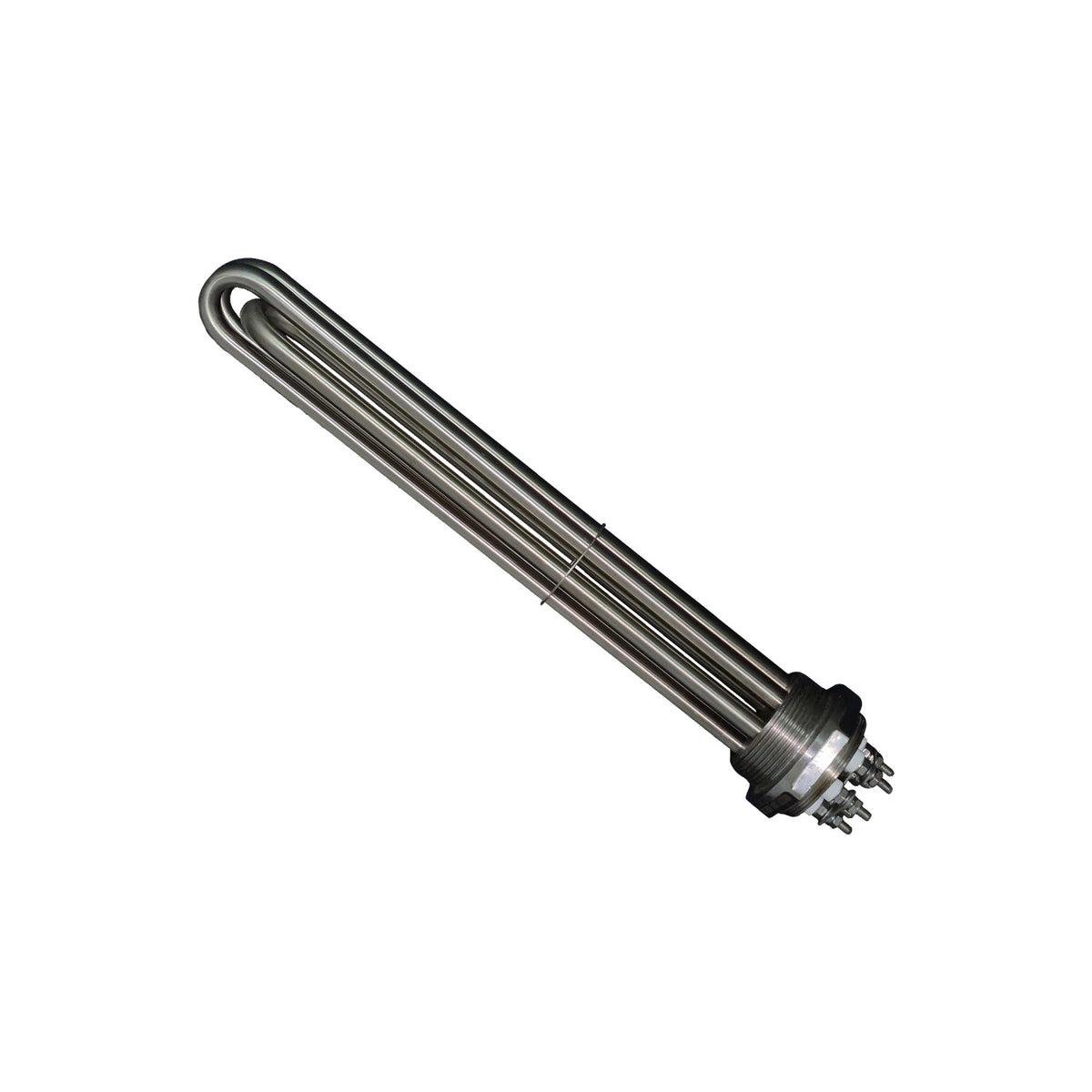 Heating Element, 208V, 6KW, 3P, 2&quot; NPT Tank Connection x 62mm Cap Connection, 13.5&quot; Sheath L